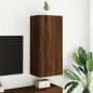 vidaXL Mueble TV de pared madera ingeniería marrón roble 40,5x30x90 cm vidaXL Mueble TV de pared madera ingeniería marrón roble 40,5x30x90 cm