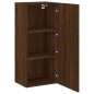 vidaXL Mueble TV de pared madera ingeniería marrón roble 40,5x30x90 cm vidaXL Mueble TV de pared madera ingeniería marrón roble 40,5x30x90 cm