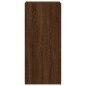 vidaXL Mueble TV de pared madera ingeniería marrón roble 40,5x30x90 cm vidaXL Mueble TV de pared madera ingeniería marrón roble 40,5x30x90 cm