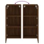 vidaXL Mueble TV de pared madera ingeniería marrón roble 40,5x30x90 cm vidaXL Mueble TV de pared madera ingeniería marrón roble 40,5x30x90 cm