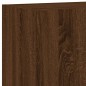 vidaXL Mueble TV de pared madera ingeniería marrón roble 40,5x30x90 cm vidaXL Mueble TV de pared madera ingeniería marrón roble 40,5x30x90 cm