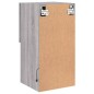 vidaXL Muebles para TV con luces LED 2 uds gris Sonoma 30,5x30x60 cm vidaXL Muebles para TV con luces LED 2 uds gris Sonoma 30,5x30x60 cm