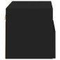 vidaXL Mueble de pared para TV madera de ingeniería negro 40x30x30 cm vidaXL Mueble de pared para TV madera de ingeniería negro 40x30x30 cm
