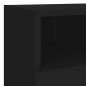 vidaXL Mueble de pared para TV madera de ingeniería negro 40x30x30 cm vidaXL Mueble de pared para TV madera de ingeniería negro 40x30x30 cm