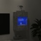 vidaXL Mueble de TV de pared con luces LED gris hormigón 40x30x60,5 cm vidaXL Mueble de TV de pared con luces LED gris hormigón 40x30x60,5 cm