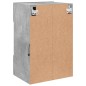 vidaXL Mueble de TV de pared con luces LED gris hormigón 40x30x60,5 cm vidaXL Mueble de TV de pared con luces LED gris hormigón 40x30x60,5 cm