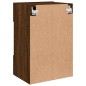 vidaXL Mueble de TV de pared con luces LED roble marrón 40x30x60,5 cm vidaXL Mueble de TV de pared con luces LED roble marrón 40x30x60,5 cm