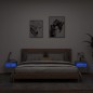 vidaXL Muebles TV de pared luces LED 2 uds gris hormigón 40x30x40 cm vidaXL Muebles TV de pared luces LED 2 uds gris hormigón 40x30x40 cm