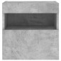 vidaXL Muebles TV de pared luces LED 2 uds gris hormigón 40x30x40 cm vidaXL Muebles TV de pared luces LED 2 uds gris hormigón 40x30x40 cm