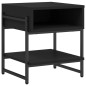 vidaXL Mesa de centro madera de ingeniería negro 40x40x45 cm vidaXL Mesa de centro madera de ingeniería negro 40x40x45 cm