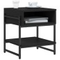 vidaXL Mesa de centro madera de ingeniería negro 40x40x45 cm vidaXL Mesa de centro madera de ingeniería negro 40x40x45 cm