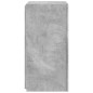 vidaXL Muebles TV de pared luces LED 2 uds gris hormigón 30,5x35x70 cm vidaXL Muebles TV de pared luces LED 2 uds gris hormigón 30,5x35x70 cm