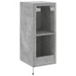 vidaXL Muebles TV de pared luces LED 2 uds gris hormigón 30,5x35x70 cm vidaXL Muebles TV de pared luces LED 2 uds gris hormigón 30,5x35x70 cm