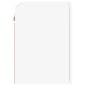 vidaXL Mueble de TV de pared madera ingeniería blanco 40,5x30x40 cm