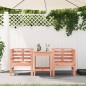 vidaXL Sillas de jardín 2 uds madera abeto Douglas 61,5x53x71 cm vidaXL Sillas de jardín 2 uds madera abeto Douglas 61,5x53x71 cm