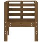 vidaXL Sillas jardín 2 unidades madera pino marrón miel 61,5x53x71 cm vidaXL Sillas jardín 2 unidades madera pino marrón miel 61,5x53x71 cm