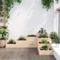 vidaXL Jardinera de 4 niveles madera maciza de pino 106x104,5x36 cm vidaXL Jardinera de 4 niveles madera maciza de pino 106x104,5x36 cm