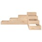 vidaXL Jardinera de 4 niveles madera maciza de pino 106x104,5x36 cm vidaXL Jardinera de 4 niveles madera maciza de pino 106x104,5x36 cm