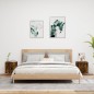 vidaXL Muebles de TV pared 2 uds madera roble ahumado 40,5x30x40 cm vidaXL Muebles de TV pared 2 uds madera roble ahumado 40,5x30x40 cm