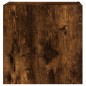 vidaXL Muebles de TV pared 2 uds madera roble ahumado 40,5x30x40 cm vidaXL Muebles de TV pared 2 uds madera roble ahumado 40,5x30x40 cm