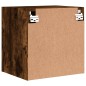 vidaXL Muebles de TV pared 2 uds madera roble ahumado 40,5x30x40 cm vidaXL Muebles de TV pared 2 uds madera roble ahumado 40,5x30x40 cm
