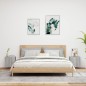 vidaXL Muebles de TV de pared 2 uds madera gris Sonoma 40,5x30x40 cm