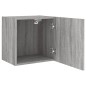 vidaXL Muebles de TV de pared 2 uds madera gris Sonoma 40,5x30x40 cm