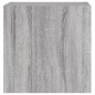 vidaXL Muebles de TV de pared 2 uds madera gris Sonoma 40,5x30x40 cm
