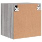 vidaXL Muebles de TV de pared 2 uds madera gris Sonoma 40,5x30x40 cm