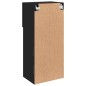 vidaXL Muebles de TV con luces LED 2 uds negro 40,5x30x90 cm vidaXL Muebles de TV con luces LED 2 uds negro 40,5x30x90 cm