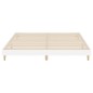 vidaXL Estructura de cama madera contrachapada blanco brillo 120x200cm vidaXL Estructura de cama madera contrachapada blanco brillo 120x200cm