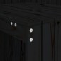 vidaXL Juego de balcón 2 plazas madera maciza de pino negro vidaXL Juego de balcón 2 plazas madera maciza de pino negro