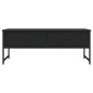 vidaXL Mesa de centro madera de ingeniería negro 101x49x39,5 cm vidaXL Mesa de centro madera de ingeniería negro 101x49x39,5 cm