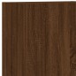 vidaXL Muebles de TV de pared 5 pzas madera de ingeniería marrón roble vidaXL Muebles de TV de pared 5 pzas madera de ingeniería marrón roble