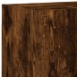 vidaXL Muebles de TV de pared 6 pzas madera ingeniería roble ahumado vidaXL Muebles de TV de pared 6 pzas madera ingeniería roble ahumado