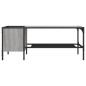 vidaXL Mesa centro estante madera ingeniería Sonoma gris 100x51x40 cm vidaXL Mesa centro estante madera ingeniería Sonoma gris 100x51x40 cm