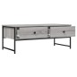 vidaXL Mesa de centro madera de ingeniería gris Sonoma 101x49x39,5 cm vidaXL Mesa de centro madera de ingeniería gris Sonoma 101x49x39,5 cm