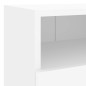 vidaXL Muebles de TV de pared 5 piezas madera de ingeniería blanco vidaXL Muebles de TV de pared 5 piezas madera de ingeniería blanco