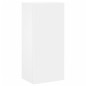 vidaXL Muebles de TV de pared 5 piezas madera de ingeniería blanco