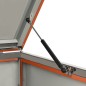 vidaXL Cobertizo para 4 contenedores basura acero 276,5x77,5x112,5 cm vidaXL Cobertizo para 4 contenedores basura acero 276,5x77,5x112,5 cm