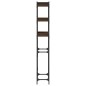 vidaXL Estantería lavadora madera ingeniería roble marrón 67x25x163 cm vidaXL Estantería lavadora madera ingeniería roble marrón 67x25x163 cm
