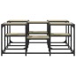 vidaXL Mesa de centro madera de ingeniería roble Sonoma 91x91x40 cm vidaXL Mesa de centro madera de ingeniería roble Sonoma 91x91x40 cm