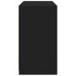 vidaXL Aparador con luces LED negro 60,5x37x67 cm vidaXL Aparador con luces LED negro 60,5x37x67 cm