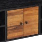 vidaXL Mueble de TV teca maciza reciclada 112x31x45 cm vidaXL Mueble de TV teca maciza reciclada 112x31x45 cm