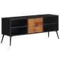 vidaXL Mueble de TV teca maciza reciclada 112x31x45 cm vidaXL Mueble de TV teca maciza reciclada 112x31x45 cm