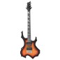 vidaXL Guitarra eléctrica principiantes con funda marrón negro 4/4 39" vidaXL Guitarra eléctrica principiantes con funda marrón negro 4/4 39"