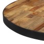 vidaXL Mesa de centro redonda teca reciclada maciza Ø55x40 cm vidaXL Mesa de centro redonda teca reciclada maciza Ø55x40 cm