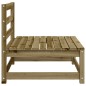 vidaXL Sofá jardín sin reposabrazos madera pino impregnada 70x70x67 cm vidaXL Sofá jardín sin reposabrazos madera pino impregnada 70x70x67 cm