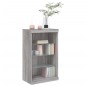 vidaXL Aparador con luces LED gris Sonoma 60,5x37x100 cm vidaXL Aparador con luces LED gris Sonoma 60,5x37x100 cm