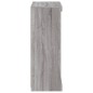 vidaXL Aparador con luces LED gris Sonoma 60,5x37x100 cm vidaXL Aparador con luces LED gris Sonoma 60,5x37x100 cm